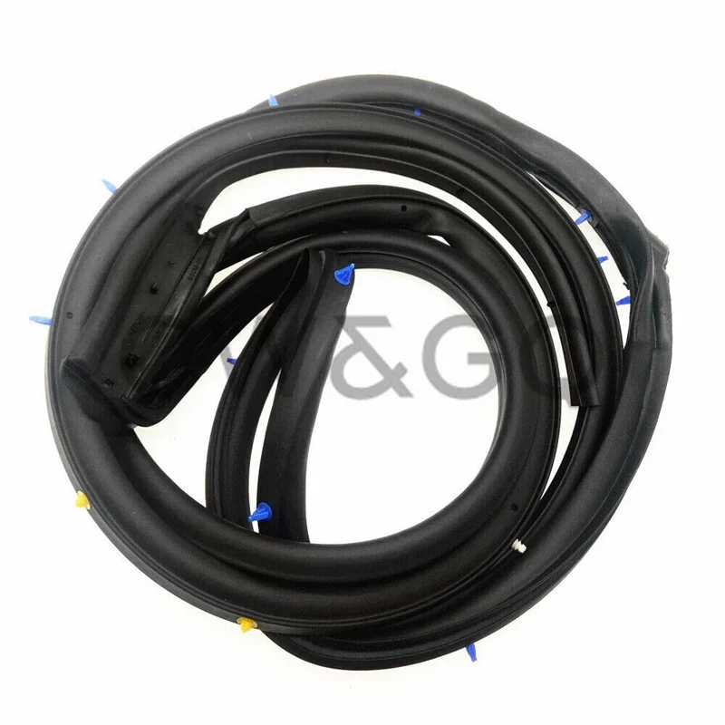 Rear Left Or Right Door Opening Weatherstrip Seal Rubber Black 82831-3RA0A-A11 82830-3RA0A-A11 For Nissan Sentra 2013-