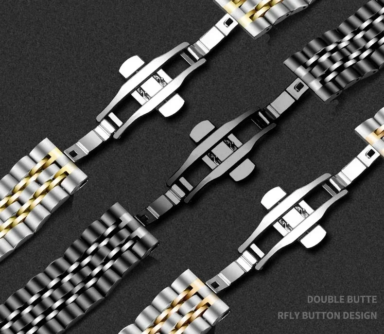Stainless Steel Metal Watch Band Strap