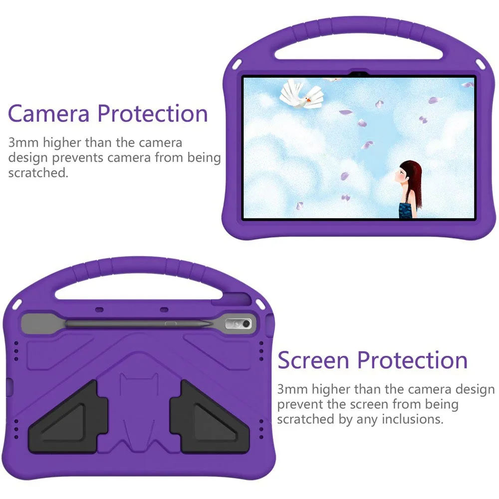 For Lenovo Tab P11 Pro 2nd Gen Case TB132FU TB138FC TB-J706F XiaoXin Pad Pro 2022 11.2" Cover kids EVA coque P11 2nd Gen TB350FU_voghion.com