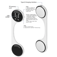 Bone Conduction Bluetooth Speakers Under Pillow Wireless MP3 Music Player Built in White Noise Support TF Card Improve Sleep 1