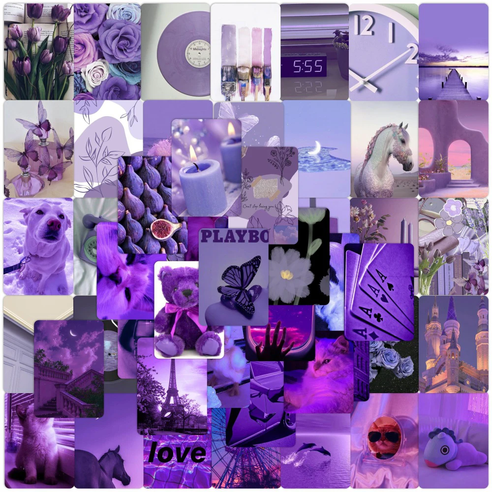 

Стикеры фиолетовые в стиле Ins, наклейки в виде бабочек и животных, для скейтборда, ноутбука, ноутбука, велосипеда, автомобиля, украшения «сделай сам», 10/30/56 шт.