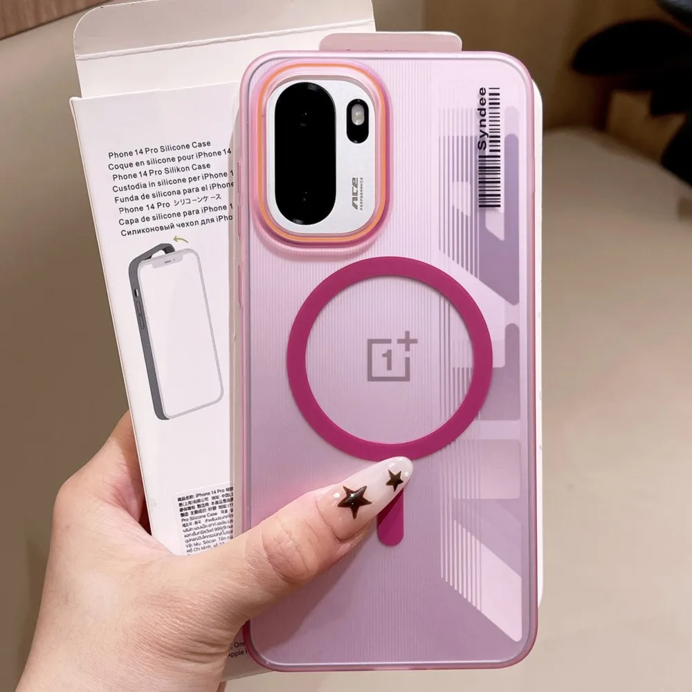Matte Clear Case with MagSafe Wireless Charging Compatibility
