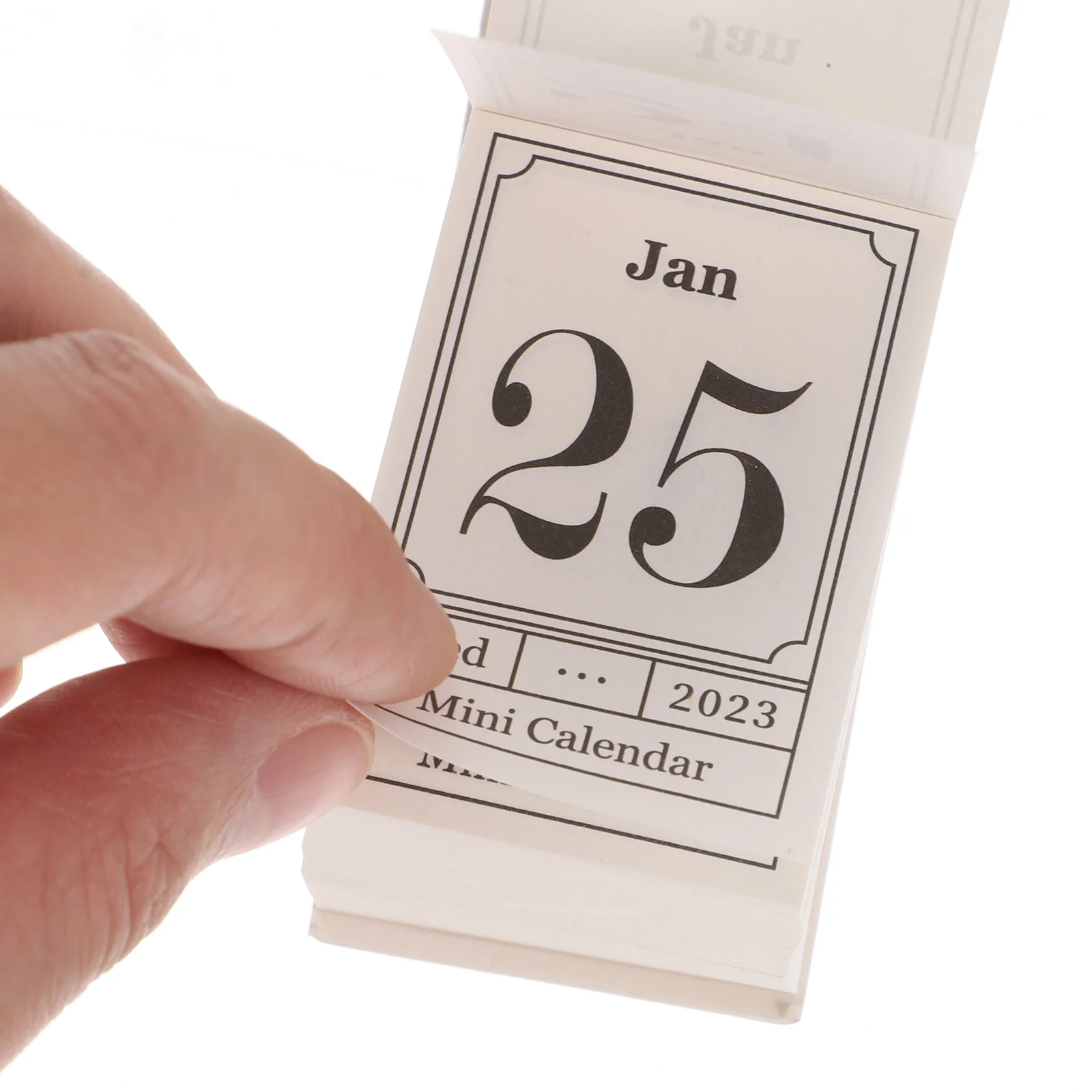 Mini Tear Calendar Portable Desk Home Standing Style Paper Flipped Student  2024 D-day - AliExpress