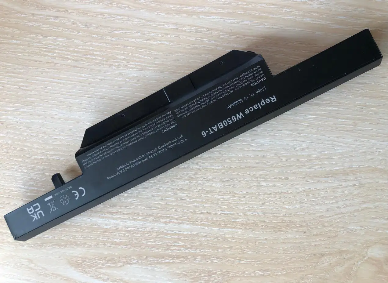 W650bat 6 bateria do portátil para Hasee,