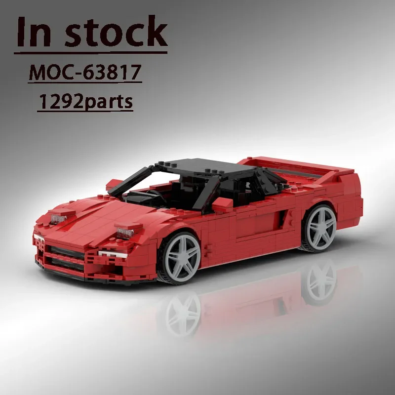 Moc-63817 Famous Supercar(1990) Building Blocks Model1292Parts High Difficoltà Stitching Building Blocks Regalo Giocattolo Di Compleanno Per Bambini