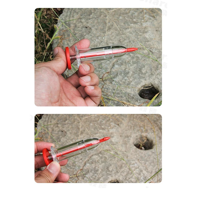 Mini Fecskendő Vetőmag Vetés Adagoló Kézikönyv Vetőgép Precíziós Megtermékenyítő Ültetvényes Virágágy Kertész Szerszám - Image 3