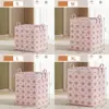 With Handle Clothes Storage Bins Clothes Organizer Foldable Quilt Storage Bag Dust-Proof Large Capacity Closet Storage Box 6
