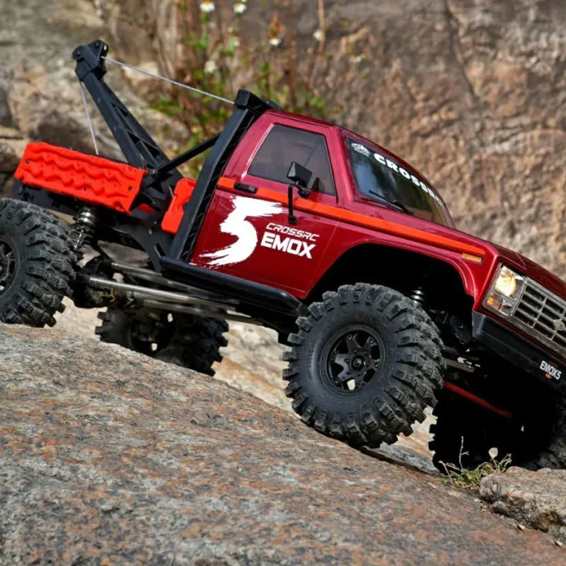 CROSSRC EMO X5 Big Rock Sheep 1:8 Remote Control Electric Brushless FOC Extended Rescue Vehicle Climbing Off-Road Vehicle 2