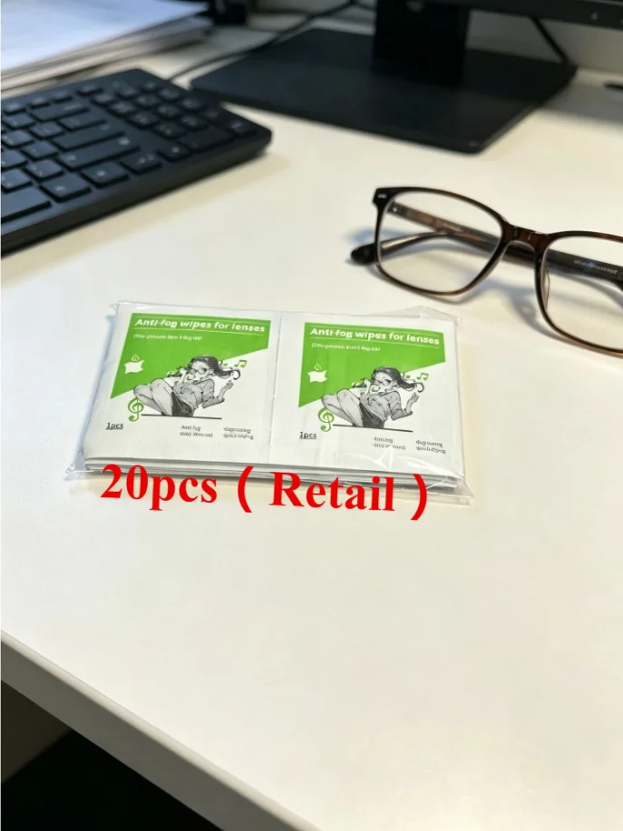 Premium Scratch-Free Cleaning Wipes for Glasses, Lenses & Screens