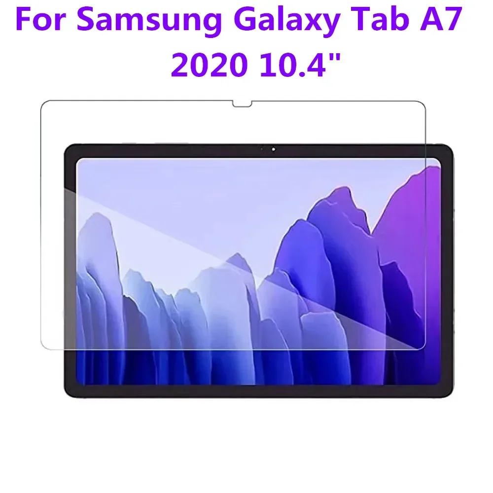 

9H Tempered Glass Screen Protector For Samsung Galaxy Tab A7 10.4 Inch 2020 SM-T500 T505 T507 Anti Scratch Clear Protective Film