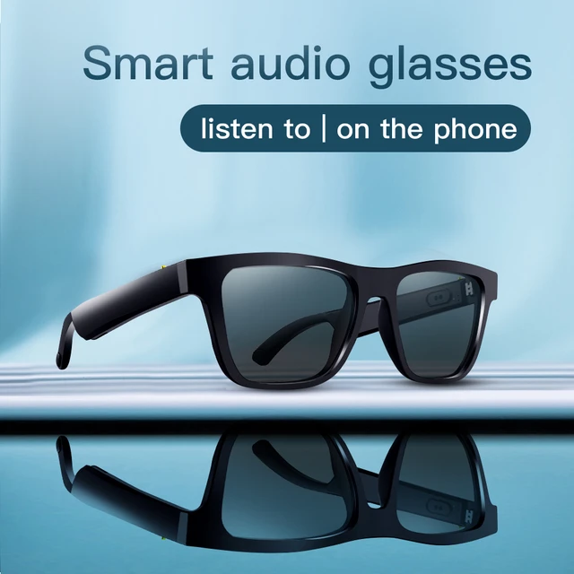TWS Smart Glasses Wireless Bluetooth 5.0 Calling Sunglasses Sport
