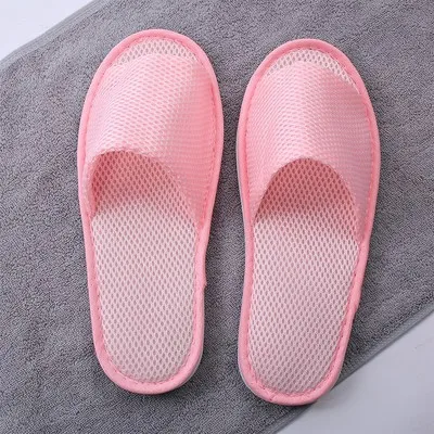 

2023 home slippers for women in the summer of wear portable hotel shoes M-678