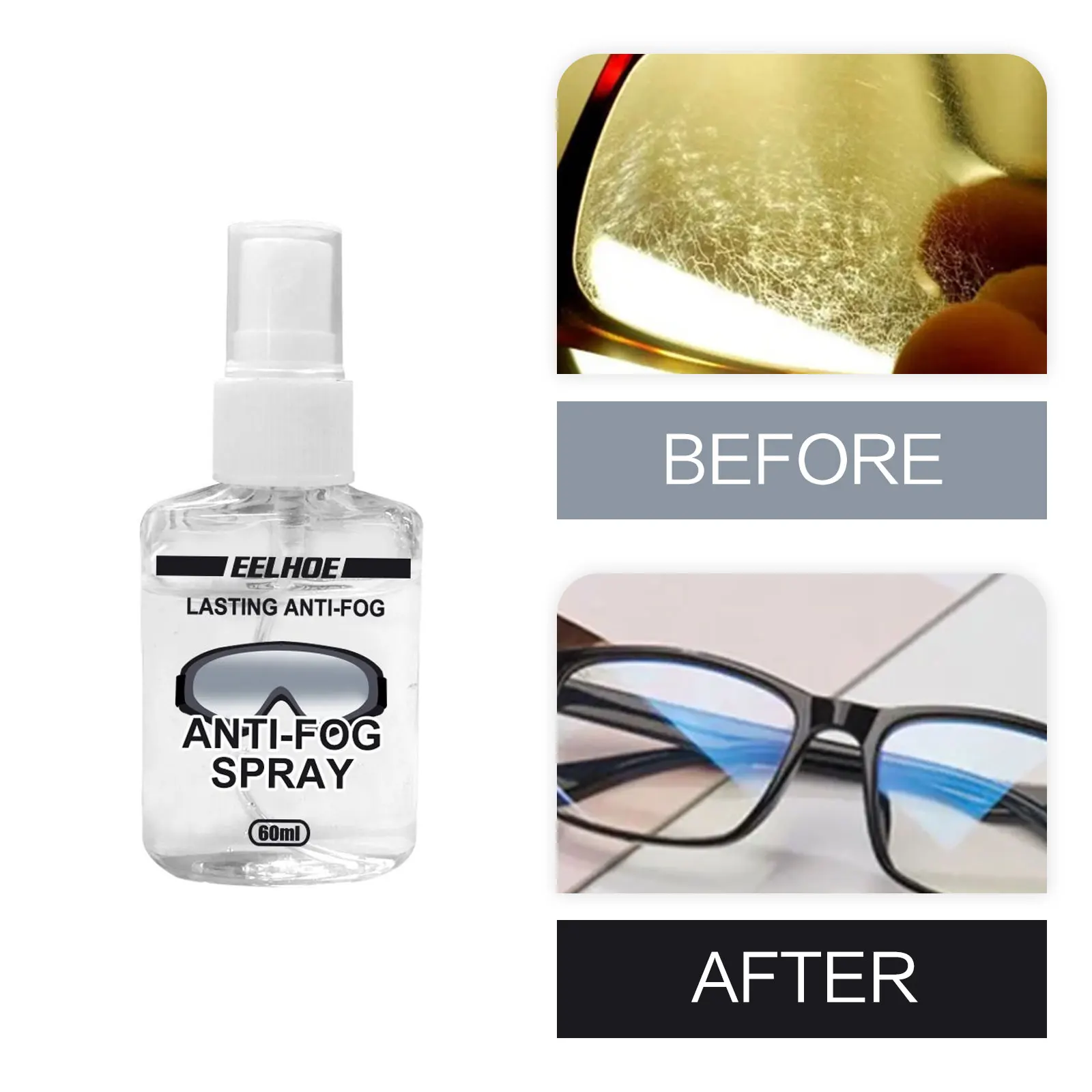 Glass Anti Fog Spray Dive Mask Lens Cleaner Eyeglass Lens Scratches Remover Lasting Defogger Coating Eyewear Cleaning Solution glass cleaner,glasses lens cleaner spray