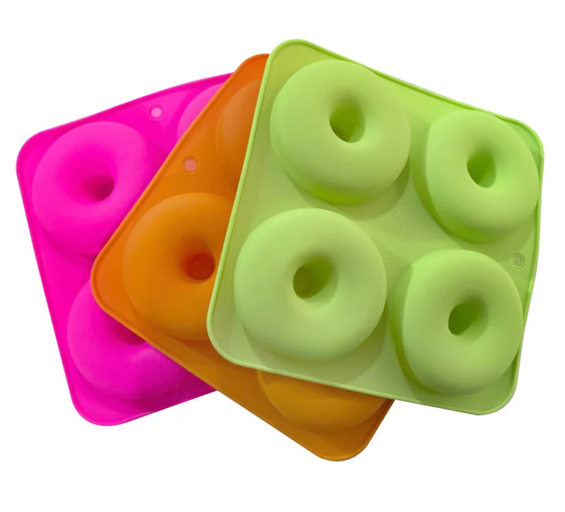 Silicone Large Donut Baking Mold - High Temperature Resistant