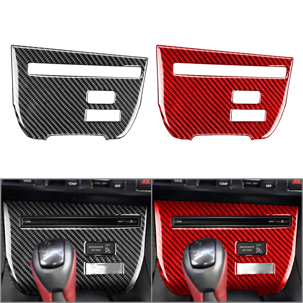 

Декоративная наклейка на панель центральной консоли CD для Nissan GTR R35 2008 2009 2010 2011 2012 2013 2014 2015 2016 LHD