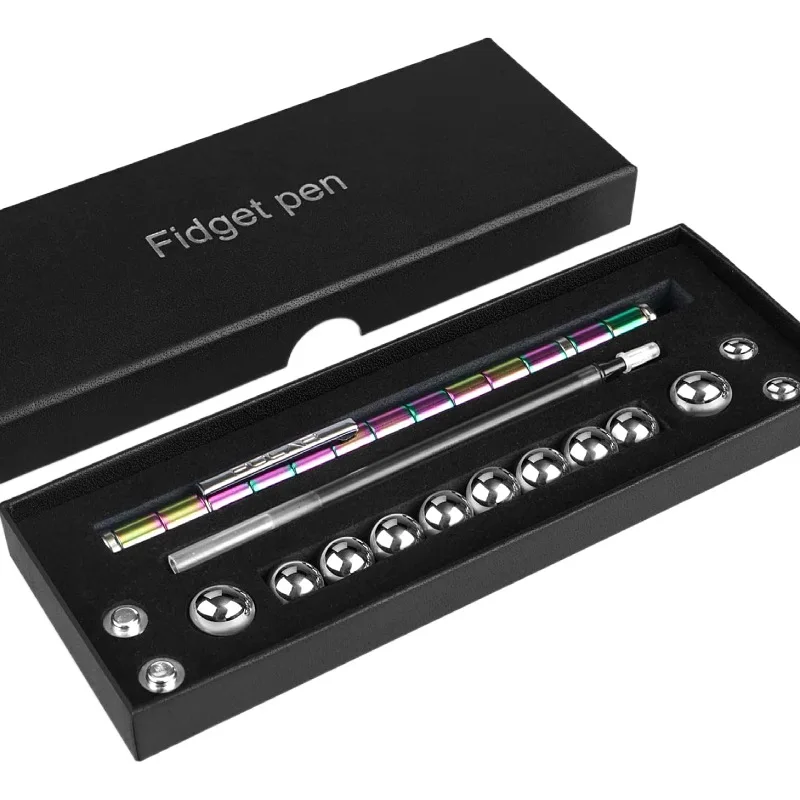 Magnetic Pen Fingertip Gadget Stress Relief Toy For Teenagers