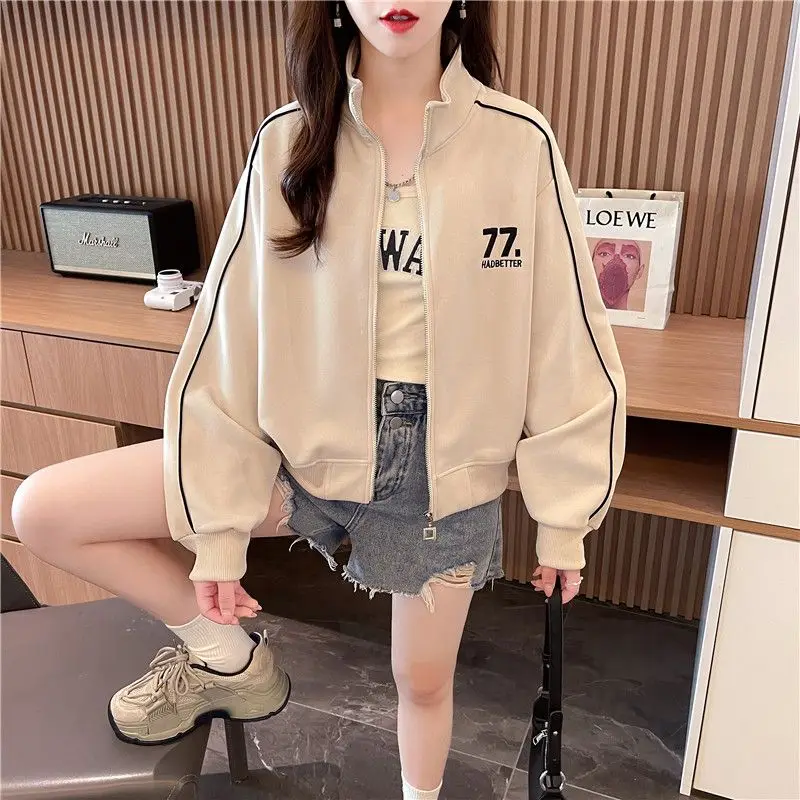 

Woman Clothing Outerwear And Coats Jackets Women's Short 2023 Autumn New Casual Versatile Women's Baseball Jacket Top Female