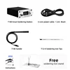 T100 Soldering Station Adjustable Temperature Electronic T12 Smart Welding Station OLED Digital Soldering Iron Tools 110V/220V 4