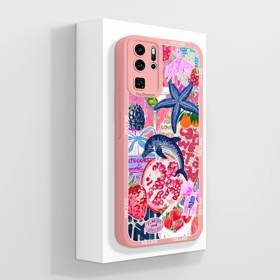 Candy Color Shockproof Durable Creative Soft Phone Bumper Case