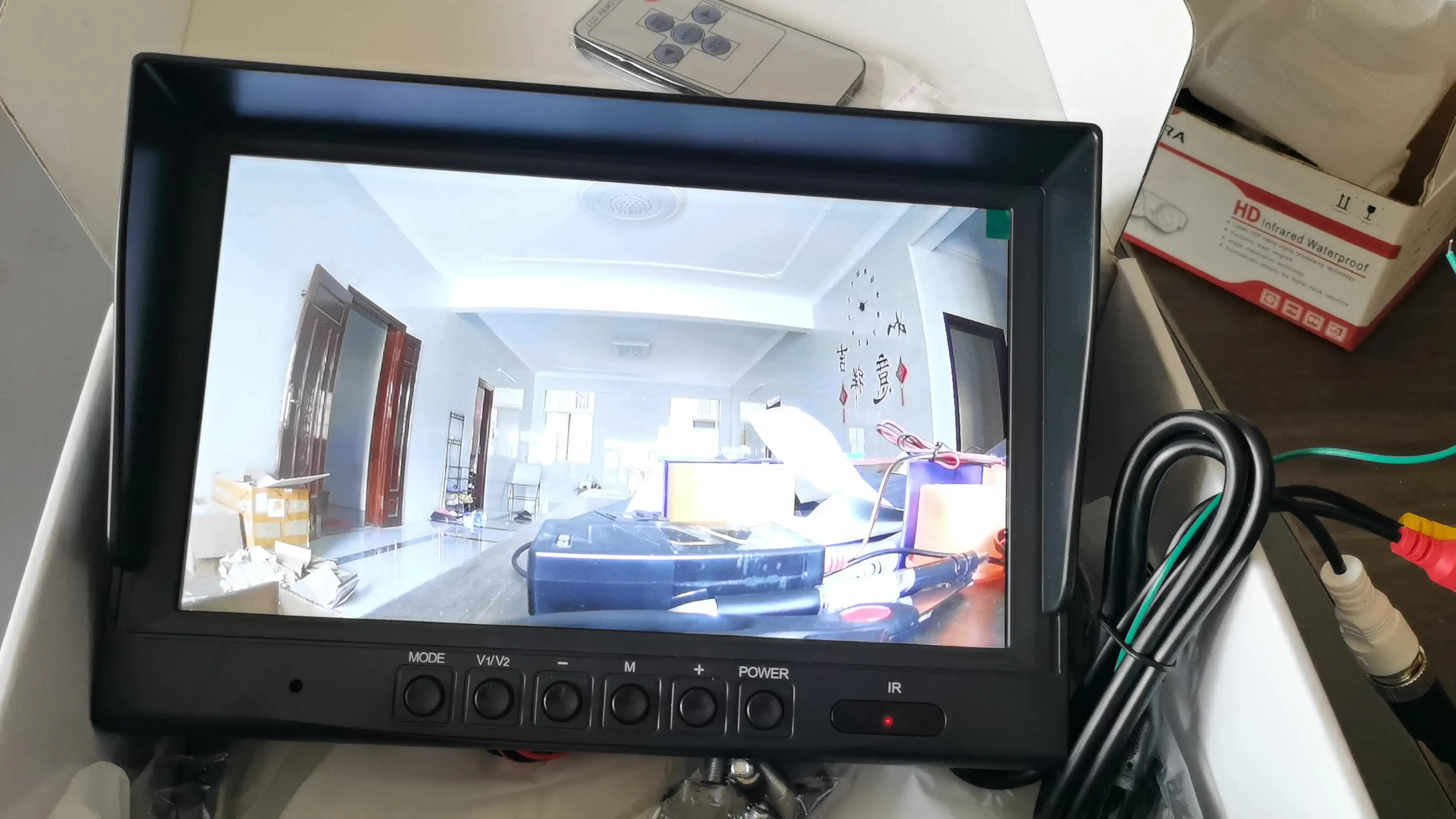 Камера заднего вида 1080P 9 дюймов IP68