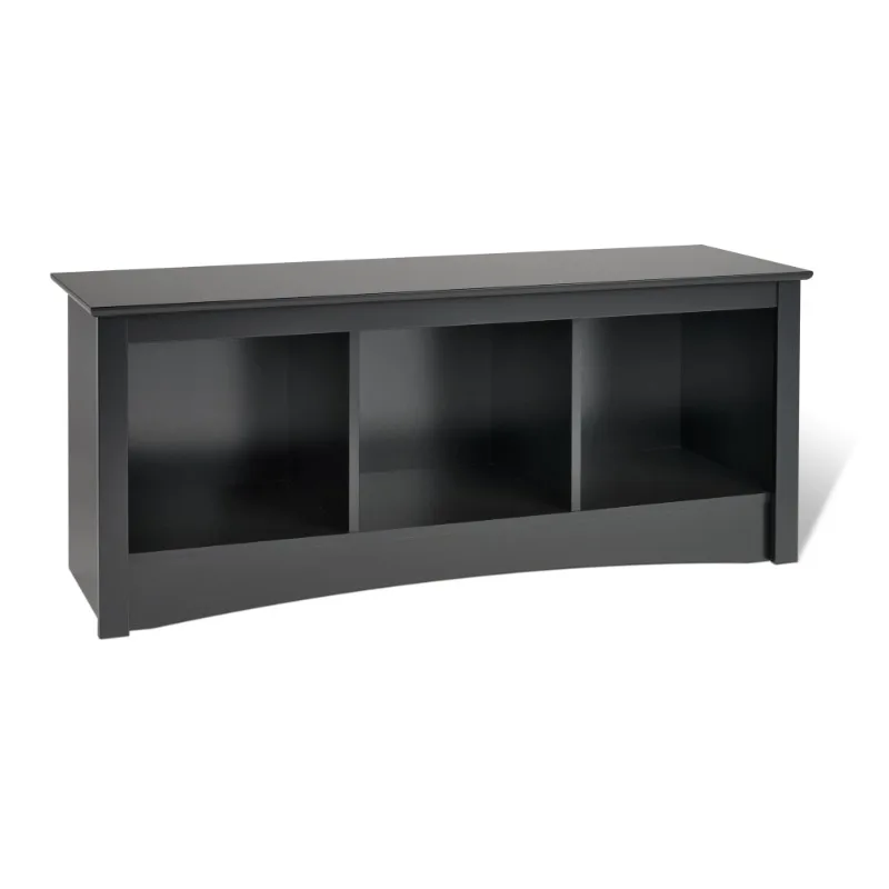 

Sonoma Storage Bench, Black Laminate Finish