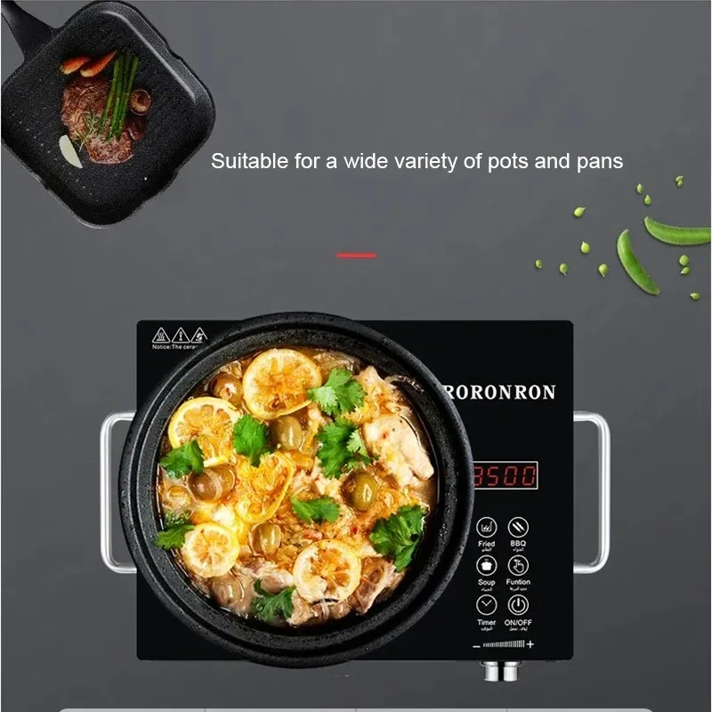 Infrared Heating Cookware Cooking Multifunctional Electric Ceramic Stove 3500W Infinitely Adjustable Power Soup Cooking induction cooker electric stove boiler