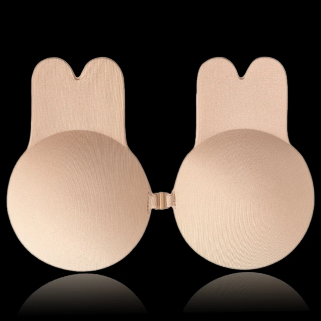 Silicone Push Up Bra Paste Sticker Front Buckle Strapless