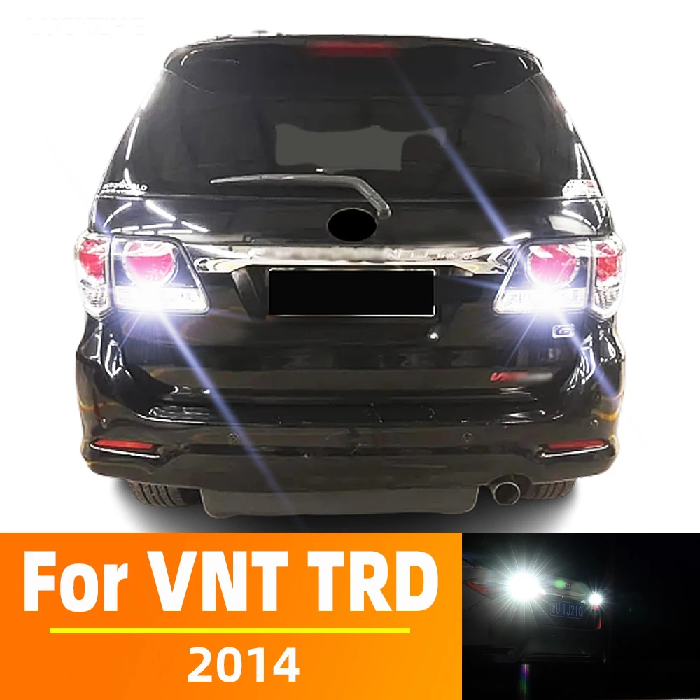 

2Pcs For Toyota Fortuner vnt trd 2014 LED Backup Reversing Light Bulb Canbus No Error