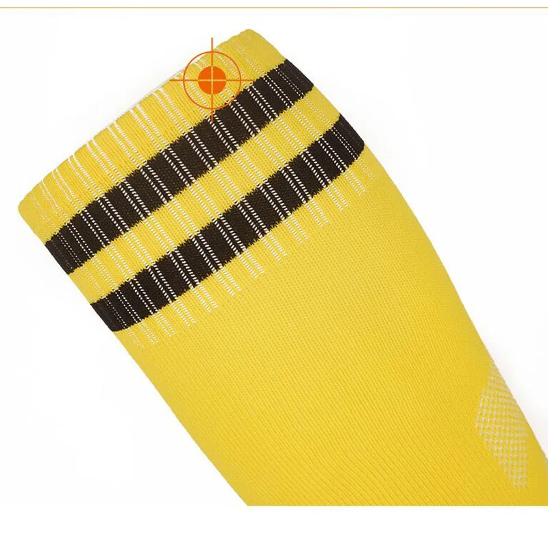 Football Socks Over Knee Thickened Cotton Spandex Kids Leggings Stockings Soccer Running Sports Adults Children Socks
