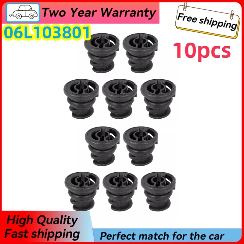 10Pcs 06L103801 New Oil Pan Drain Plug Kit For VW Golf Passat Tiguan Audi A3 1.8TFSI A4 A6 Q5 Skoda Superb Seat Leon 95810380100