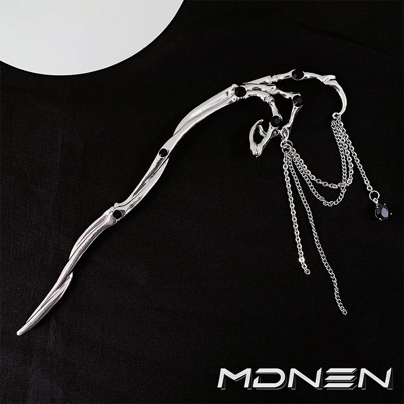 

2023 New Ghost Claw Hairpin Alloy Cyberpunk Style Women's Jewelry Party Gift