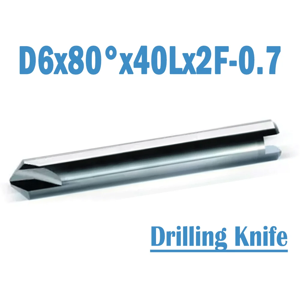 

D6x80 ° раньше 80 Series карбидный двухсторонний резак для ключей
