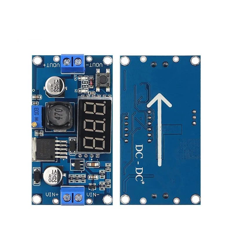 Lm2596 Dc Dc Step Down Converter Regolatore Di Tensione Display A Led Voltmetro 4.0 ~ 40 A 1.3-37V Adattatore Buck Alimentatore Regolabile