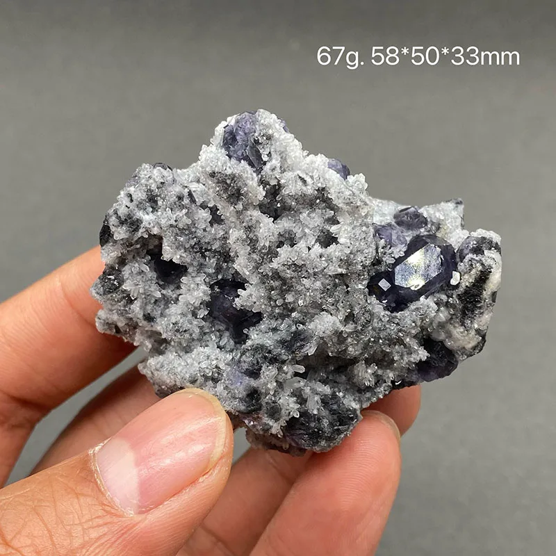 100% natural tanzanite blue fluorite raw mineral specimen healing crystal