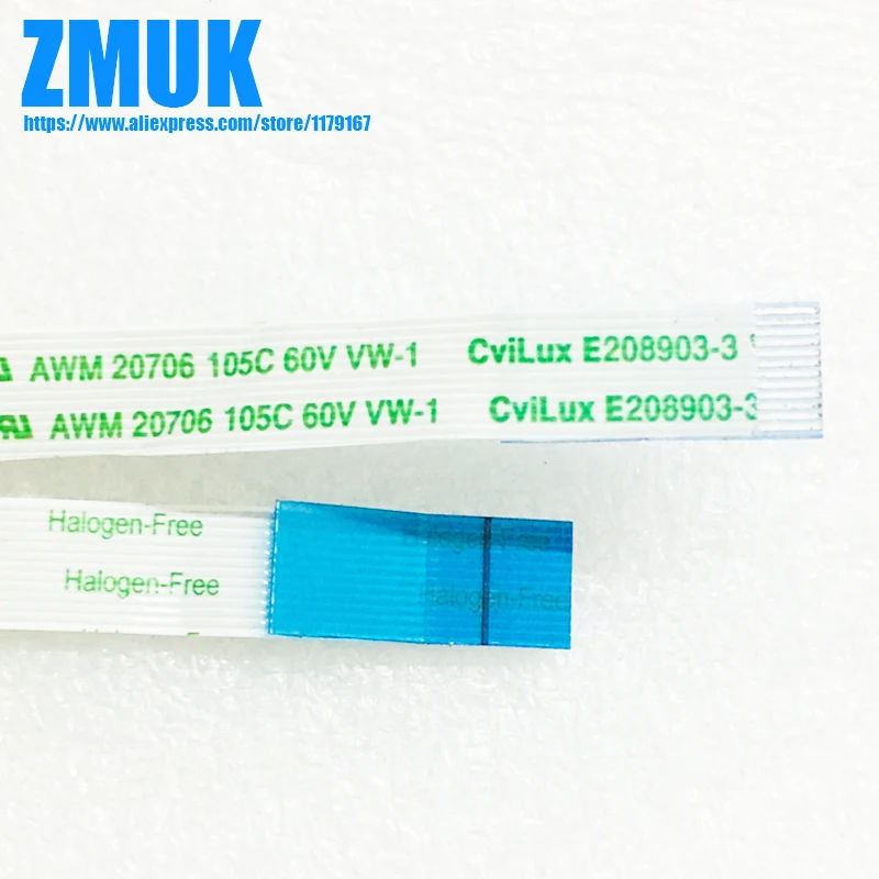 CviLux E208903-3 AWM 20706 105C 60V VW-1 Flex Ribbon кабель Clickpad для ASUS G750 G750JW G750JX G750JZ Series