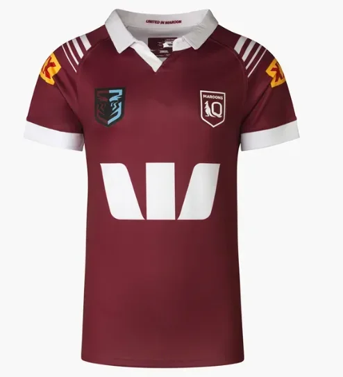 2024 Harvey Norman QLD Maroons  ,  Ʒ ̱ , ª ,   ̸  ȣ ũ S--5XL