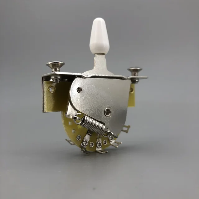 Pick Up Chitarra Acustica Interruttore Selettore Per Pickup Chitarra 3 O 5 Vie - Punta Nera, Bianca, Avorio O Lime, Montaggio Sul Corpo Interruttore Chitarra - Foto 3