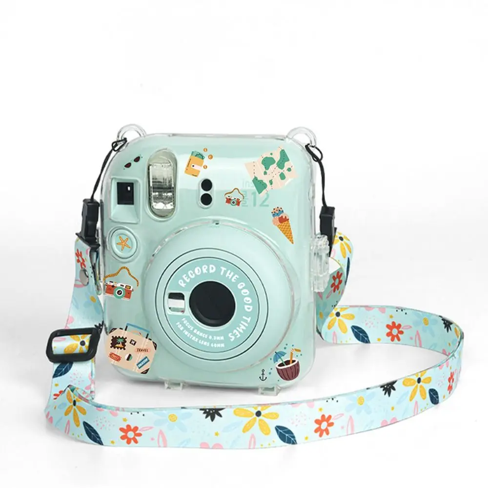 120cm 인스턴트 카메라 숄더 스트랩 나일론 세련된 카메라 걸이 벨트 Fujifilm Instax Mini 12/11/9/8+용 다기능