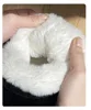 Chunky Fashion Women's Slip On Fur Slippers Comfort Cute Panda Shoes for Women 2024 Winter Warm fur Slides Home Indoor 4