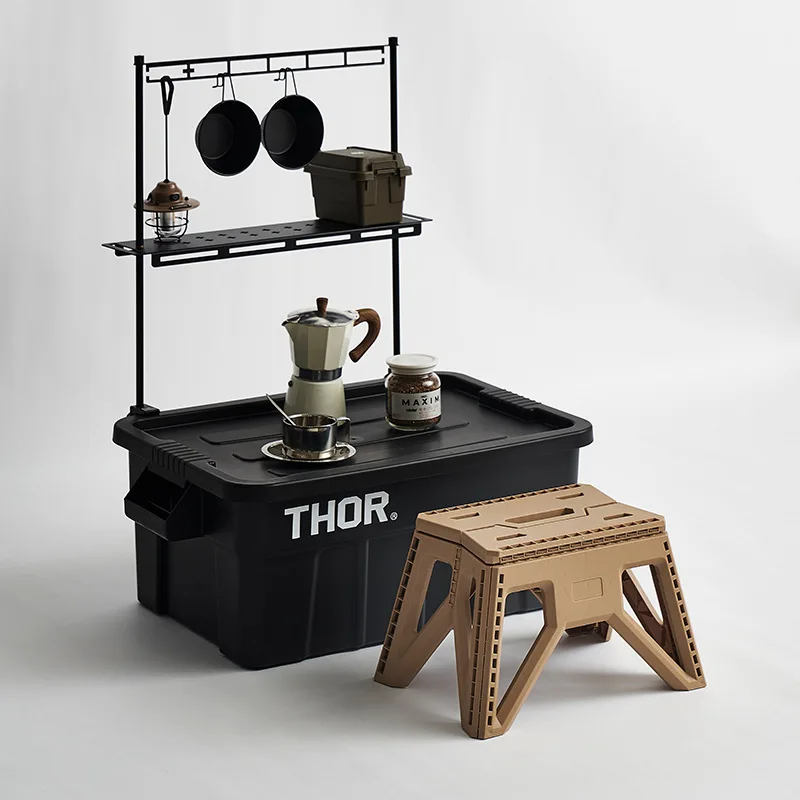 야외 접이식 스툴 휴대용 캠핑 의자, 피크닉 해변 낚시용, 휴대하기 쉬운 고하중 베어링 캠핑 용품 