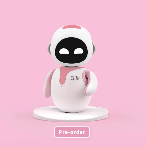 Eilik Duo (ピンク+ブルー) 可愛い表情豊かなペットロボット Amazon.com: ENERGIZE LAB Eilik Pink - Touch Interactive Toys