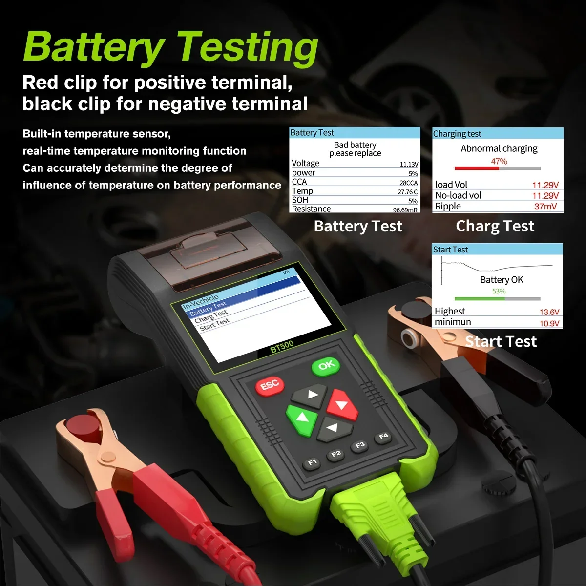 car Battery Tester