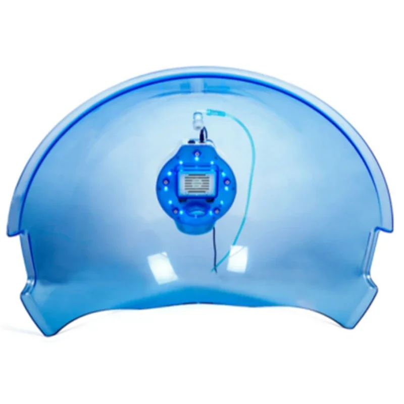 Hydrogen mask red and blue light cosmetic instrument for skin rejuvenation, oxygen injection