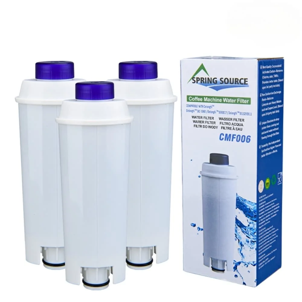CMF006 Coffee Water Filter for DeLonghi DLSC002 SER3017 ECAM ESAM ETAM Series Compatible with 5513292811 CFL950 EC680 and EC800 1