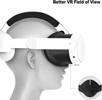For Meta Quest 2/Oculus Quest 3/Quest 3S Case Replacement Face Pad Silicone Eye Cover Anti-sweat Cover VR Glasses Accessories 2