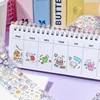 200cm/roll Healing Cute Pet Die Cutting Tape Notebook Hand Account Ins Wind Cute Pet Decoration Stickers Cute DIY Tape 2