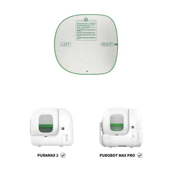 PETKIT PURA MAX 2 Tappetino per lettiera per gatti Tappetino per tre preventivi ad alte prestazioni Accessorio per scatola di sabbia Cuscino per WC per gatti
