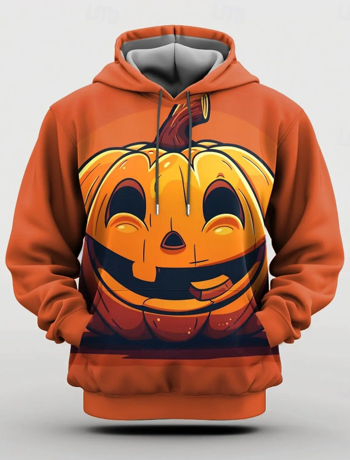 Halloween Pumpkin 3D Print Unisex Hoodie