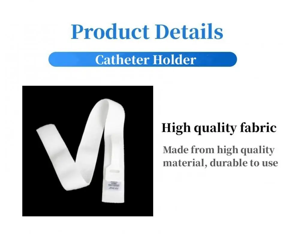 Description Picture 2 of item1Pcs Catheter Fixator Elastic External Urine Bag Leg Holder Band Fixation Starp