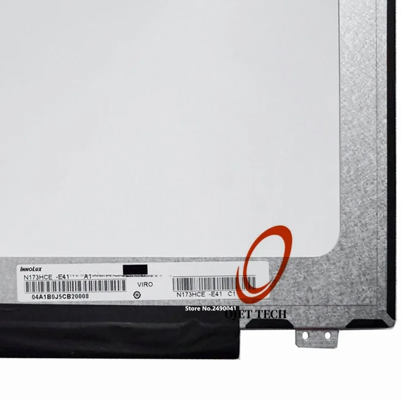 Tela Lcd de Laptop para Thinkpad Fhd Painel Ips 30pin N173hce-e31 N173hce-e41 Ltn173hl01 P72 P71 P70 1920x1080 173 - Imagem 2